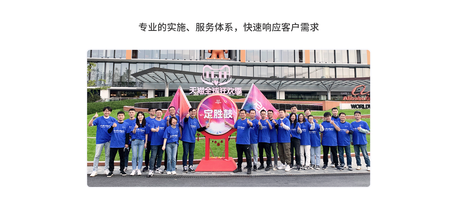 专业的施杏注服务系统，急剧响应客户需要